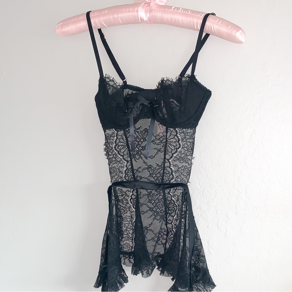 Victoria's Secret lacey apron babydoll